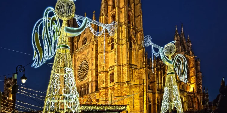 Mercadillo navideño en León