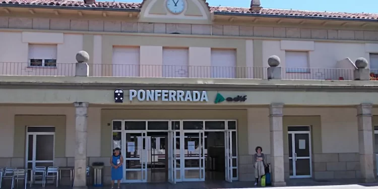 Tramo tren León-Ponferrada