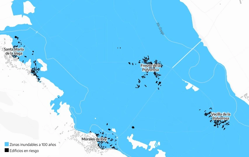 Descubre si la zona en la que vives de León es inundable 6