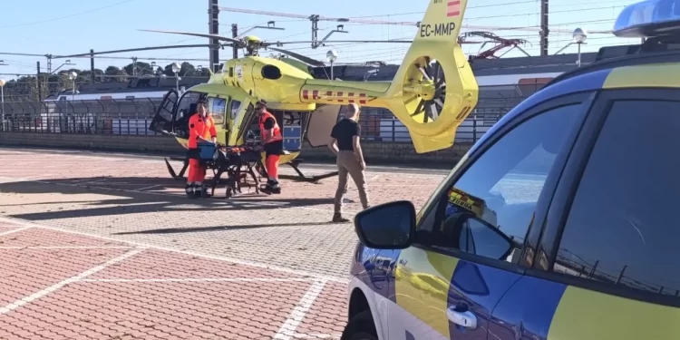 Accidente trabajador de Renfe