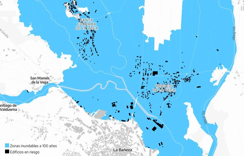 Descubre si la zona en la que vives de León es inundable 7