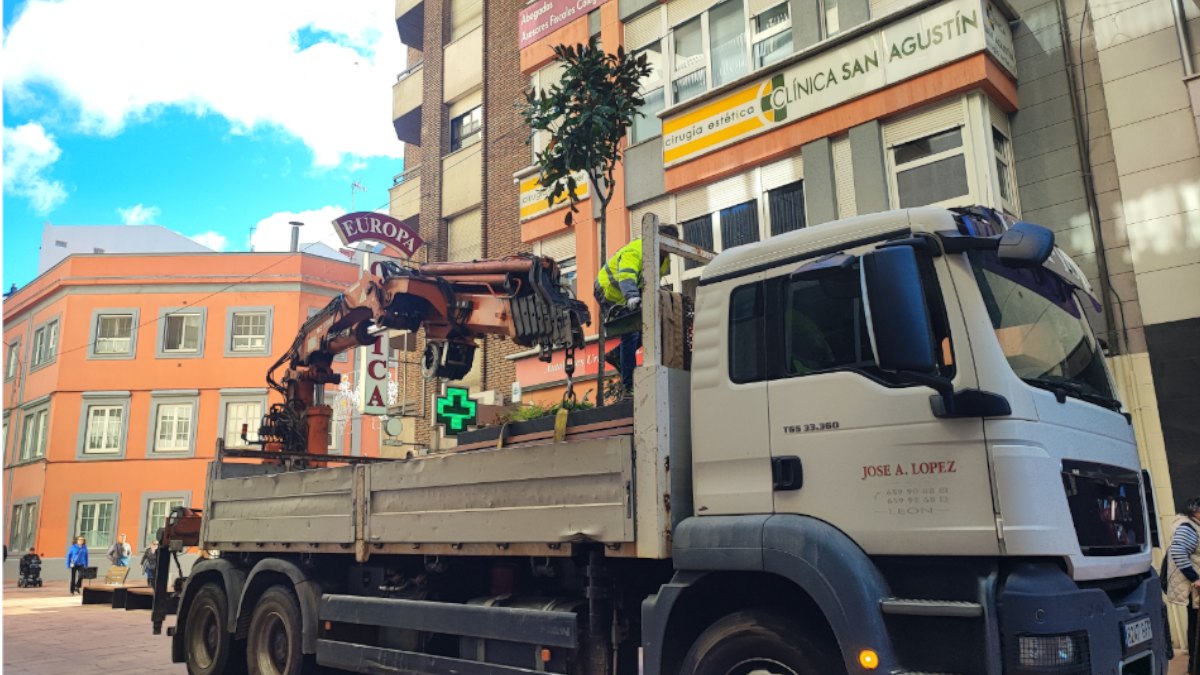 La coqueta sombra que se estrena en el centro de León 1