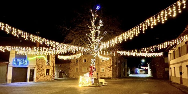 El brillo de un pueblo en Navidad