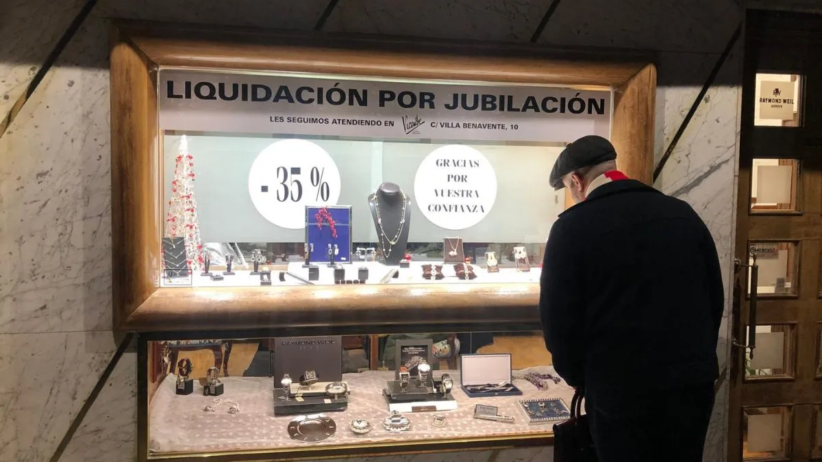 Una joyería de León se jubila con un 35% de descuento 1