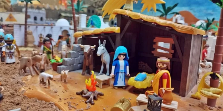 Belén gigante de Playmobil