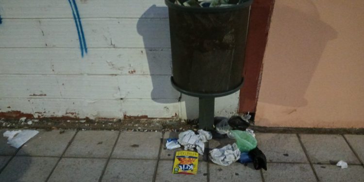 La basura se acumula en León