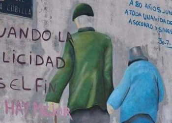 Fallece el abuelo de León con 105 años inmortalizado en un mural 2