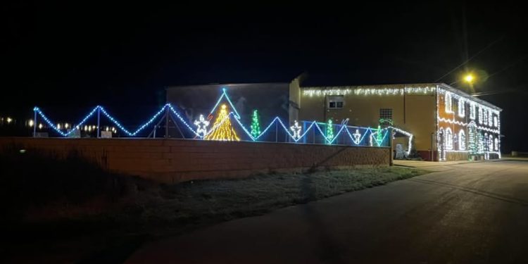 La gran casa Navidad de León