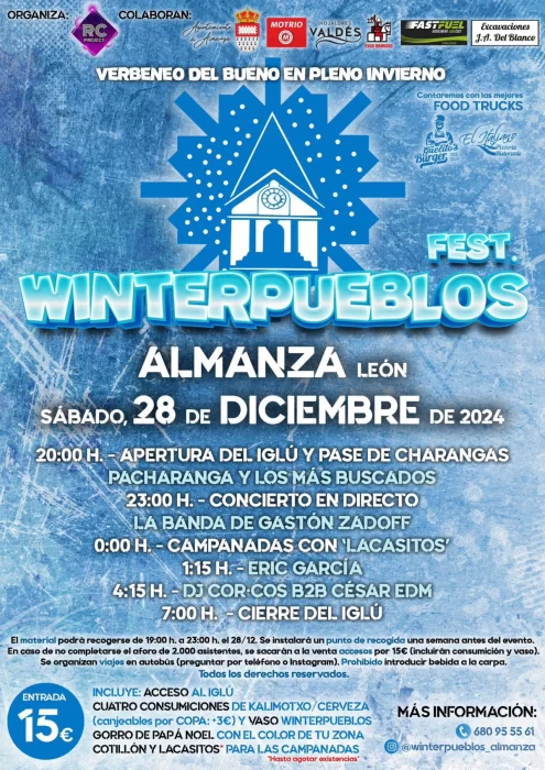 Winterpueblos 2024 adelanta la Nochevieja en León 1