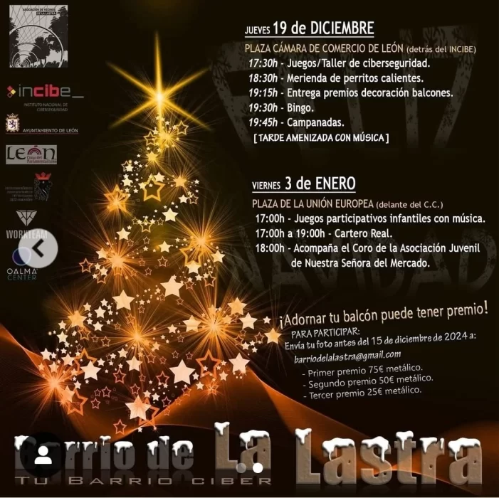 Programa navideño de La Lastra 1