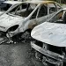 Coches incendiados