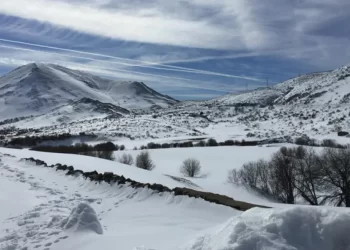 Nieve en Isoba León