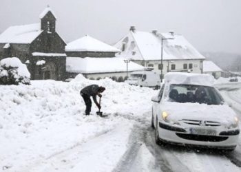 La nevadona que está por llegar a León