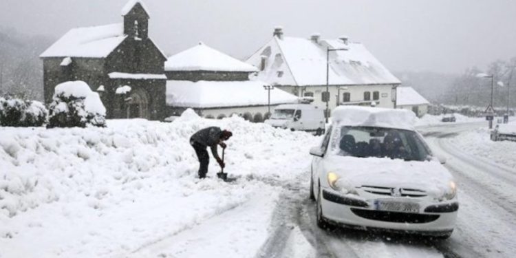 La nevadona que está por llegar a León