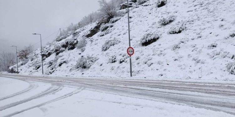 Alerta amarilla por nieve