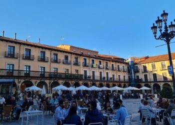 La Plaza Mayor que nació de un incendio