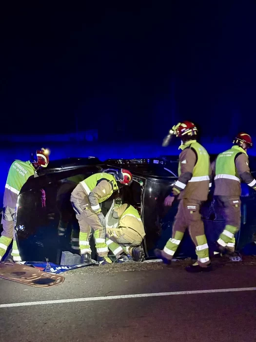 Terrible siniestro en Santovenia de la Valdoncina 3