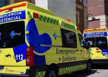 Herido un trabajador al caer desde una grúa