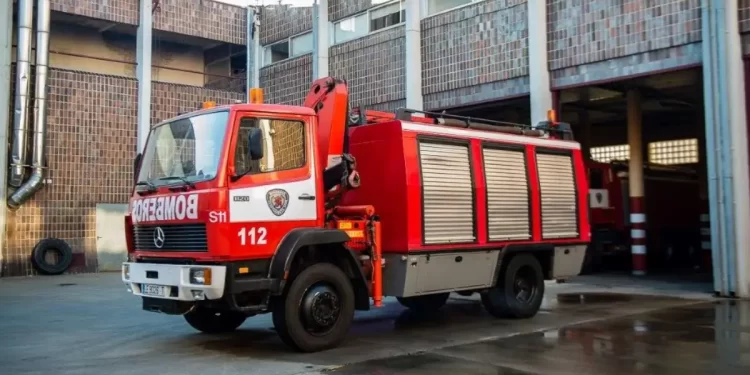 Incendio de coche en León