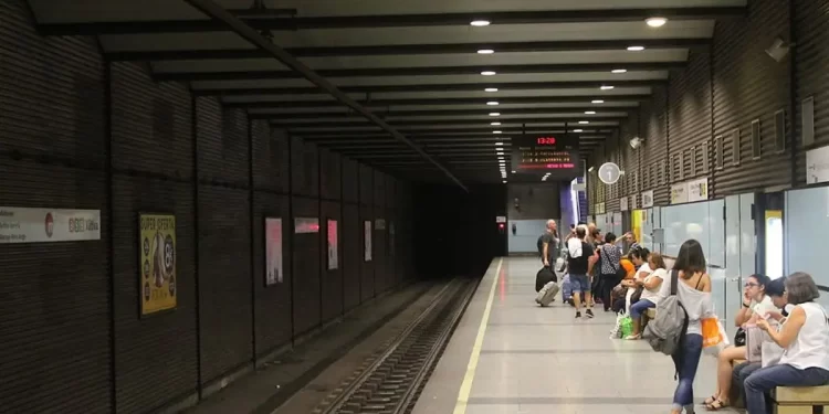 Vías del metro