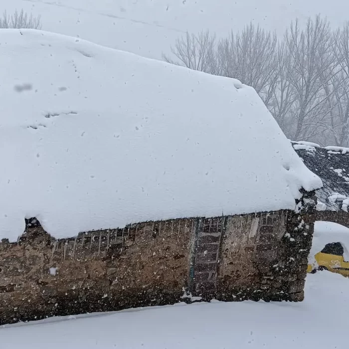 Este pueblo de León está totalmente cubierto de nieve 1