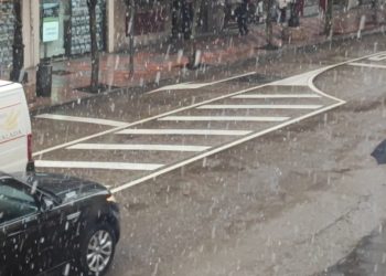 La nieve hace acto de presencia en León