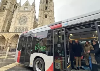 Autobuses en León