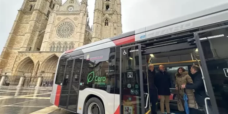 Autobuses en León