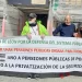 Protesta de pensionista en León