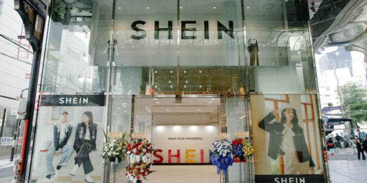 La tienda Shein que pretende abrirse en España