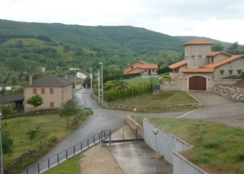 El Gordo en un pueblo de León