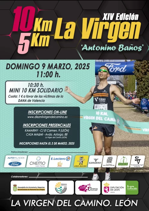 La Virgen del Camino realiza la XIV carrera popular 10 km 2