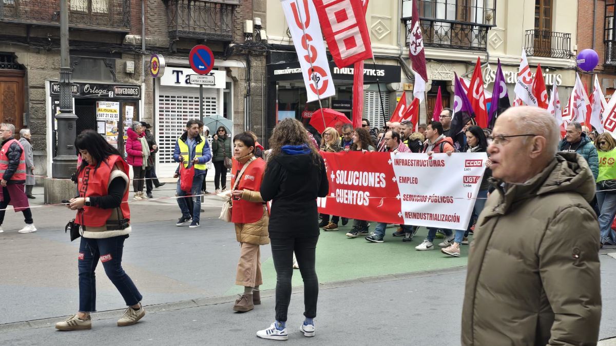 La gran marea humana que grita por León 1