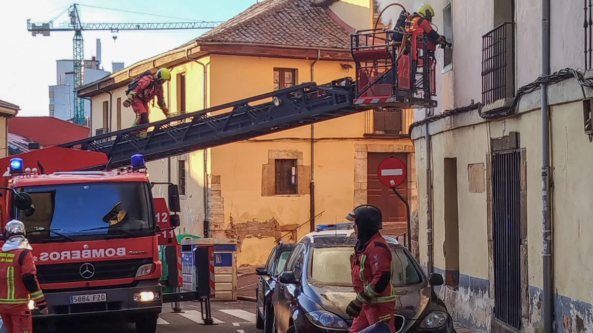 Se declara un incendio en el Barrio Húmedo 2