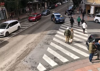 Se modifican los pasos de peatones en Gran Vía 1