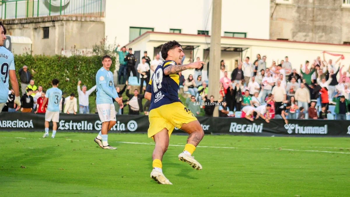 La Cultural lleva seis años sin ganar al filial del Celta en el Reino 1