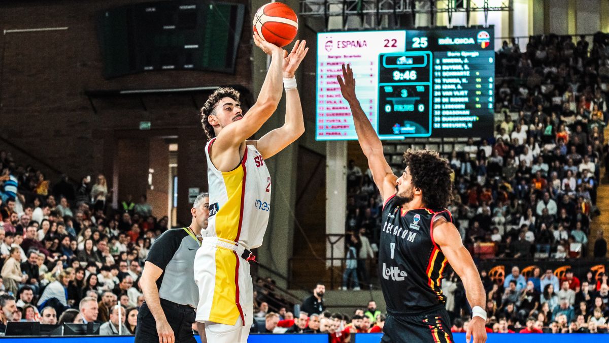 La Selección Española vence a Bélgica con el Palacio de los Deportes 'a reventar' 2