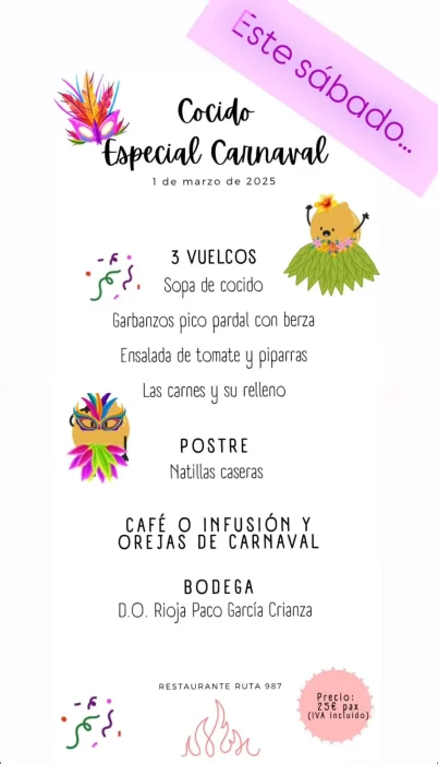 El restaurante donde mejor celebrar el Carnaval está en León 1