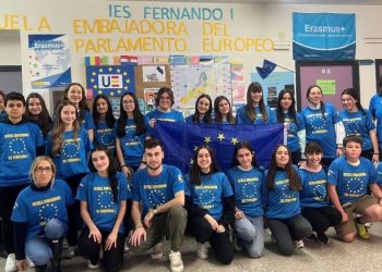 Un colegio de León premiado con una visita al Parlamento Europeo de Estrasburgo 1