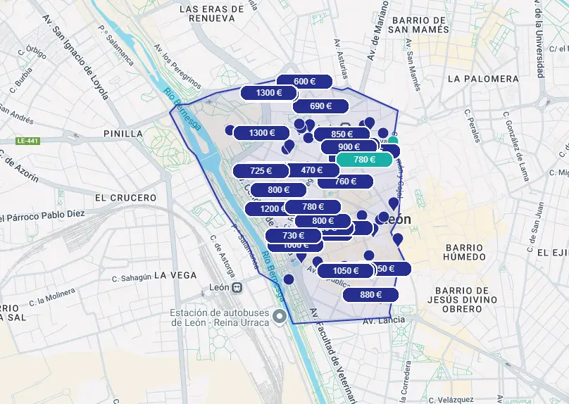 Esta es la zona de León con el alquiler más caro en 2025 1