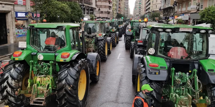 tractorada en León