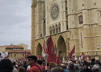 Huelga general en León