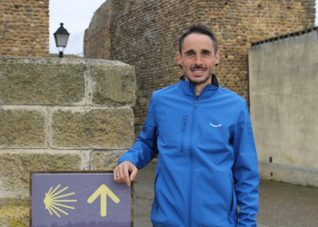 El leonés que quiere recorrer el Camino de Santiago en tiempo récord 1