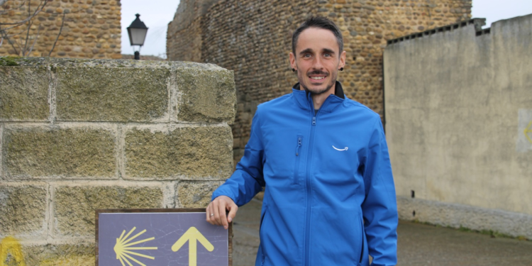 El leonés que quiere recorrer el Camino de Santiago en tiempo récord 1