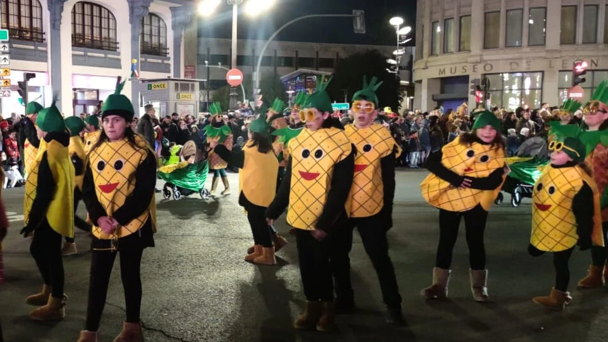 Las mejores imágenes del desfile de Carnaval en León 2025 4