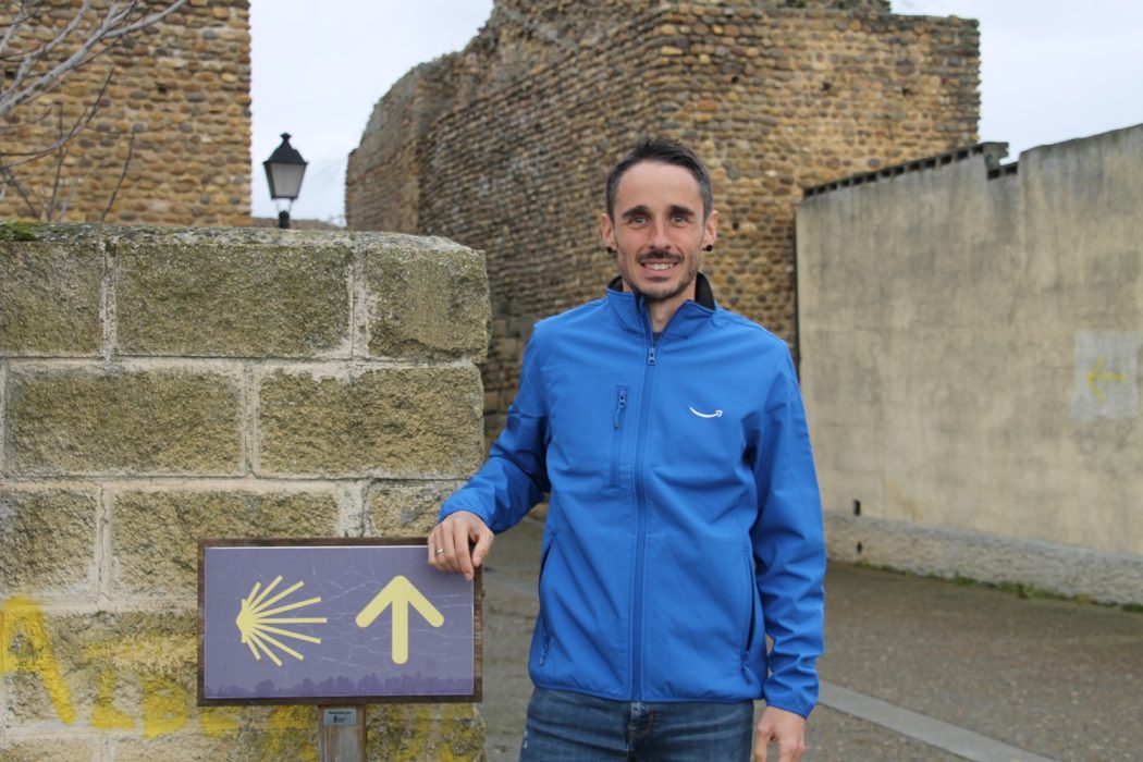 El leonés que quiere recorrer el Camino de Santiago en tiempo récord 2