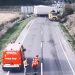 El choque de dos camiones provocó el corte de la carretera