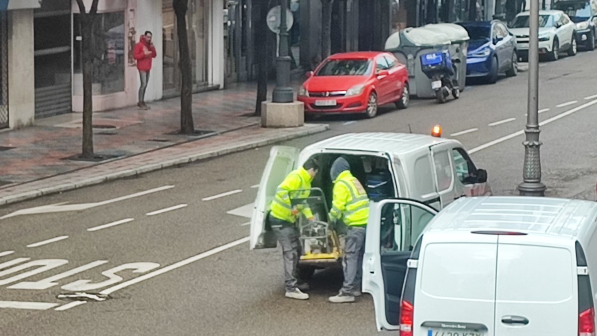 Un horrible estruendo atronó el centro de León 1