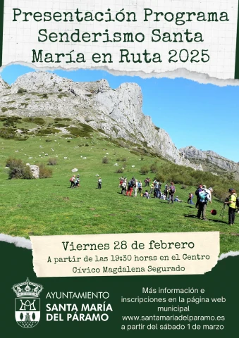 Santa María presenta sus 8 rutas en este 2025 2